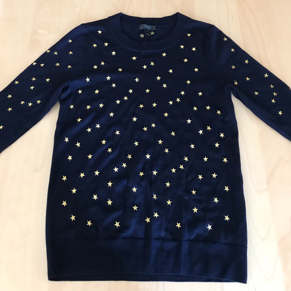Starry Night Jcrew Sweater